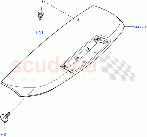 Part Diagram for Land Rover FYP106397