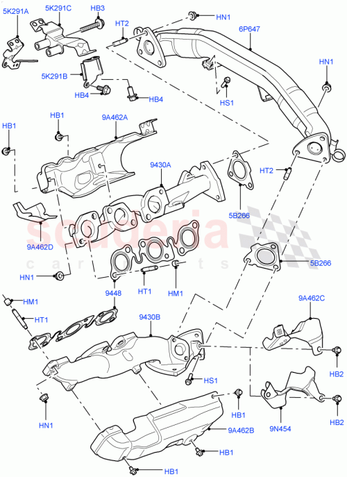 Part Diagram for Land Rover LR061965