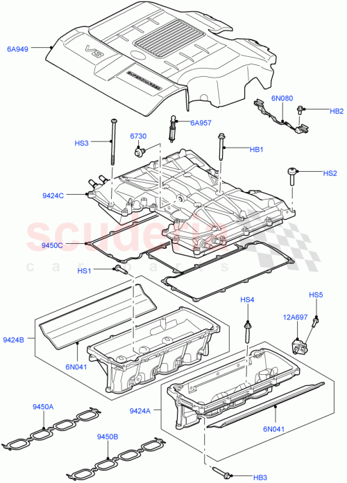 Part Diagram for Land Rover LR011264
