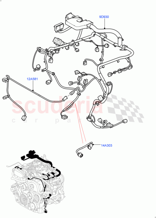 Part Diagram for Land Rover LR081146