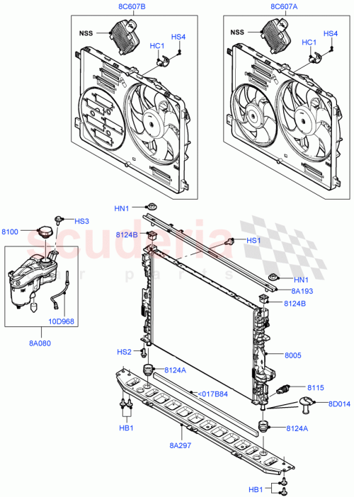 Part Diagram for Land Rover LR039623