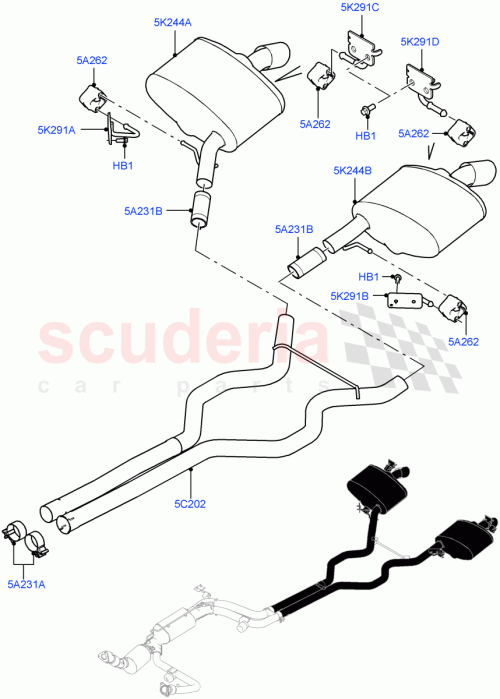 Part Diagram for Land Rover LR047837