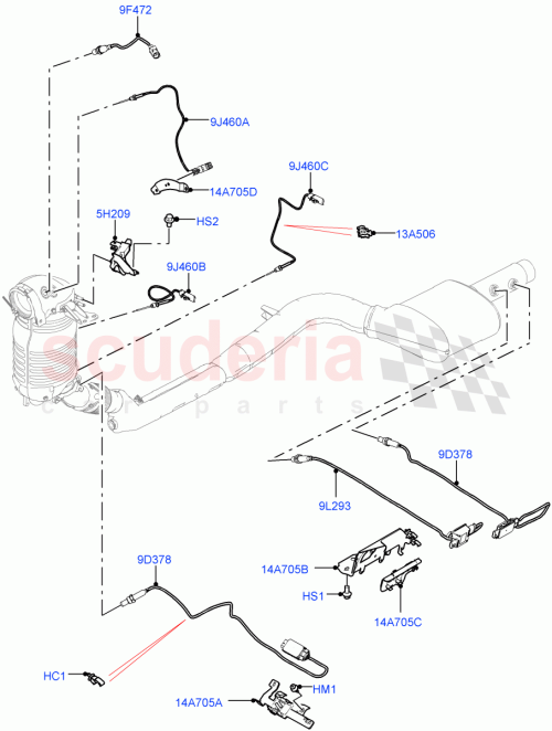 Part Diagram for Land Rover LR142003