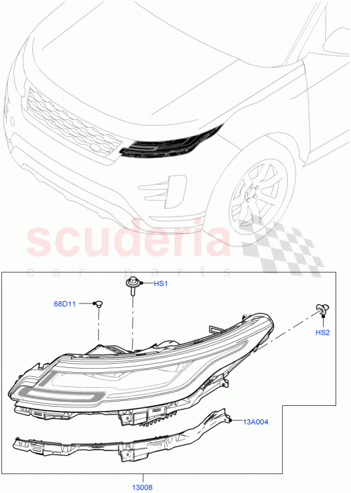 Part Diagram for Land Rover LR135968