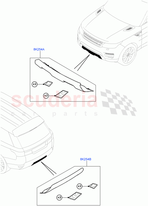 Part Diagram for Land Rover VPLWB0361