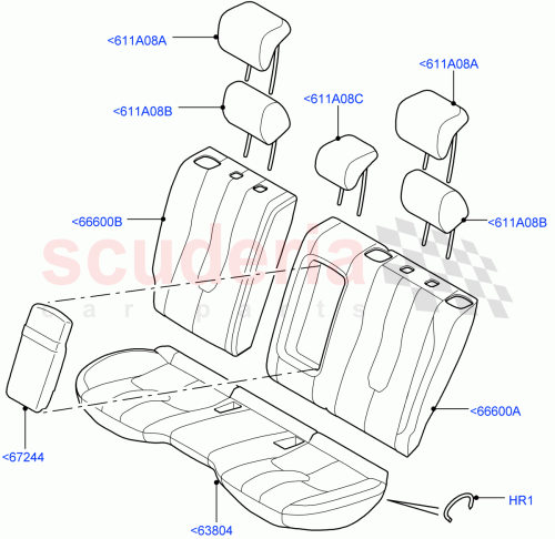 Part Diagram for Land Rover LR042706
