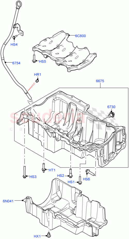 Part Diagram for Land Rover LR073674