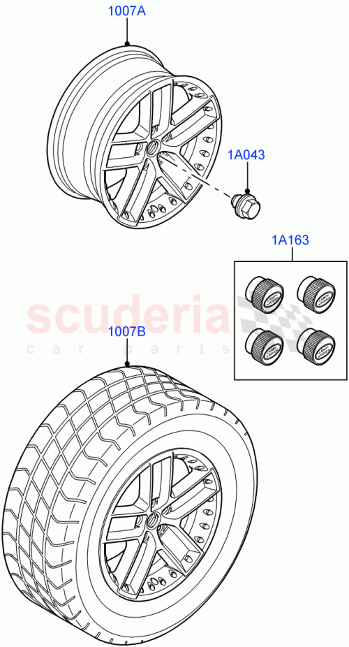Part Diagram for Land Rover RRC504710MCM