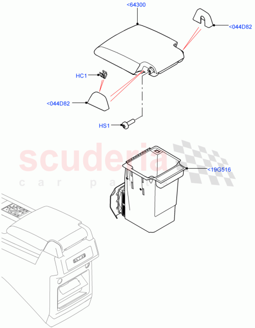 Part Diagram for Land Rover LR162084