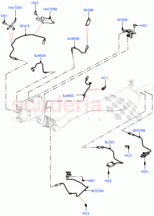 Part Diagram for Land Rover LR152209