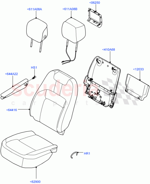 Part Diagram for Land Rover LR118635