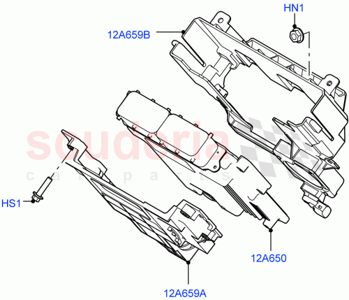 Part Diagram for Land Rover LR167009