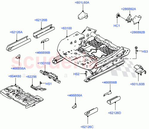 Part Diagram for Land Rover LR151753