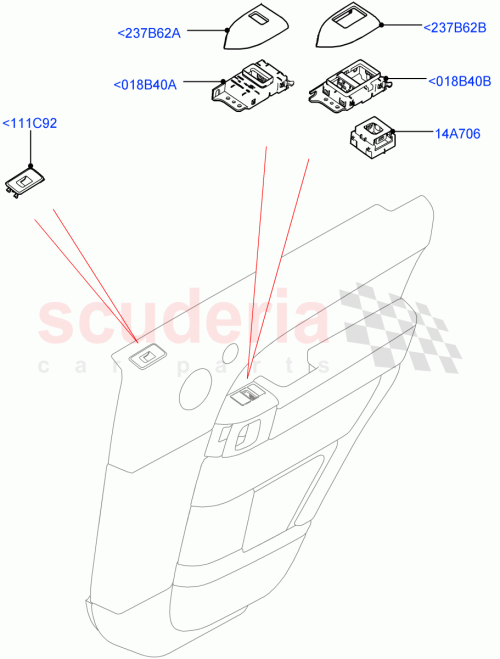 Part Diagram for Land Rover LR042933