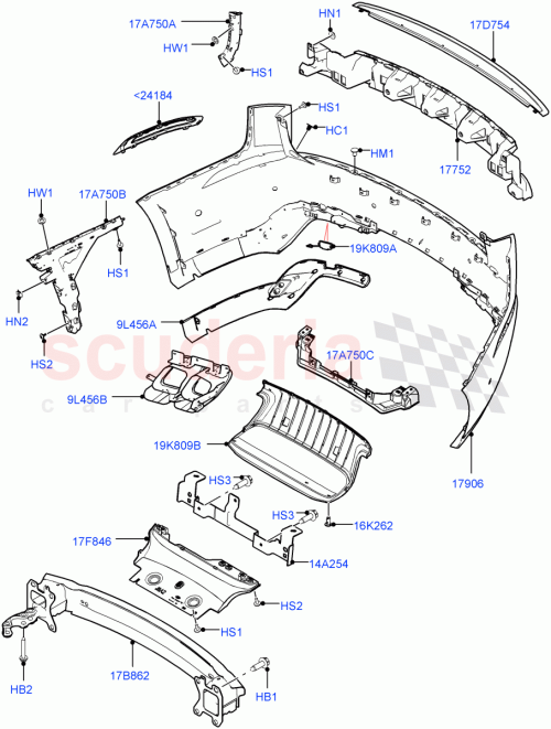 Part Diagram for Land Rover LR139962