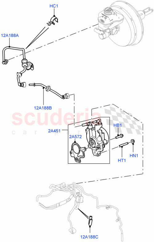 Part Diagram for Land Rover LR033662