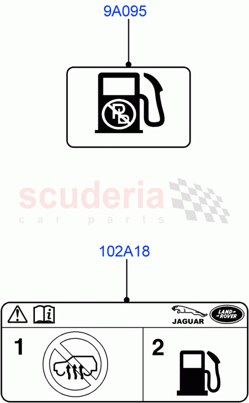 Part Diagram for Land Rover LR083120