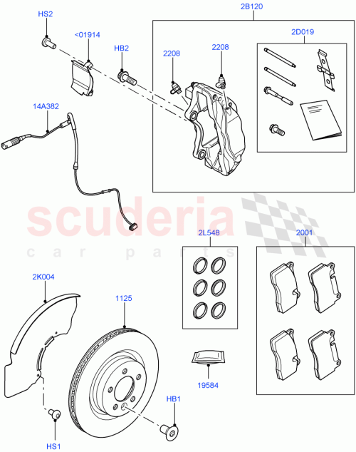 Part Diagram for Land Rover LR016176