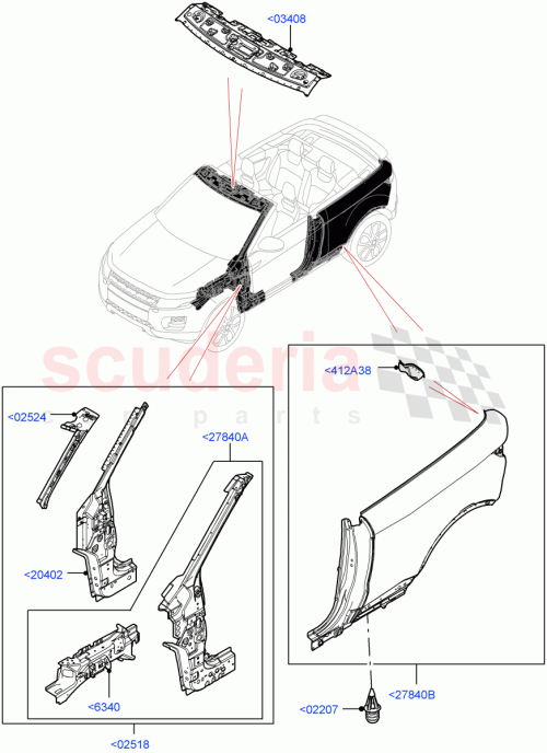 Part Diagram for Land Rover LR078603