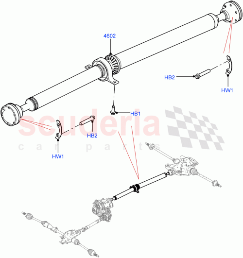 Part Diagram for Land Rover LR092694