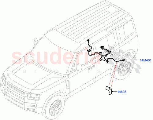 Part Diagram for Land Rover LR145298