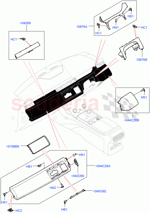 Part Diagram for Land Rover LR096128