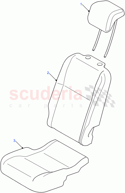 Part Diagram for Land Rover LR065232