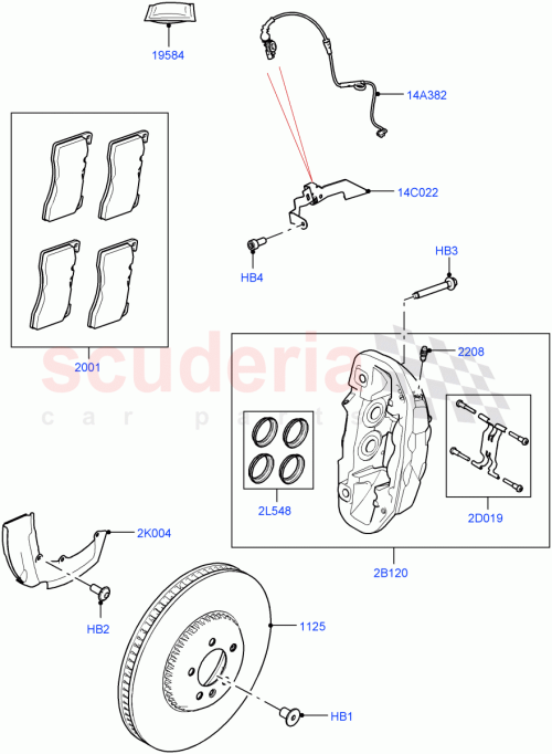 Part Diagram for Land Rover LR153546