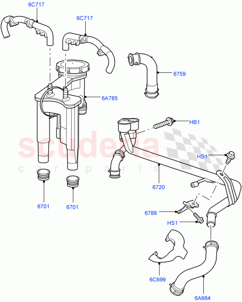 Part Diagram for Land Rover 4537592