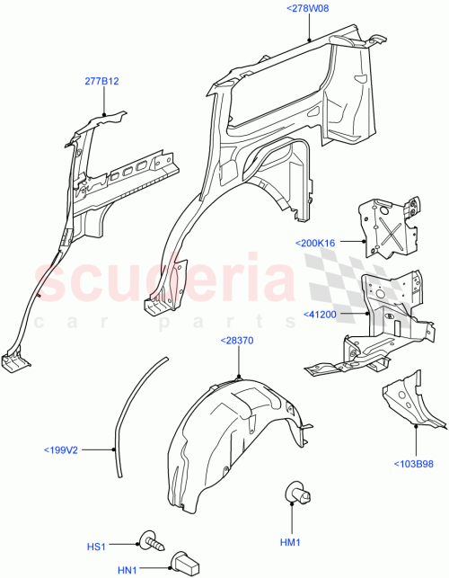 Part Diagram for Land Rover CLB000010