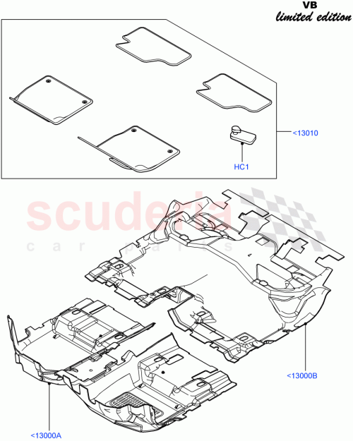 Part Diagram for Land Rover LR043399