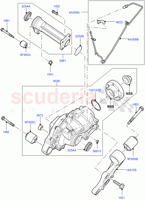 Part Diagram for Land Rover LR055520