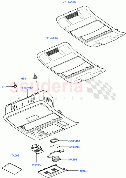 Part Diagram for Land Rover LR019337