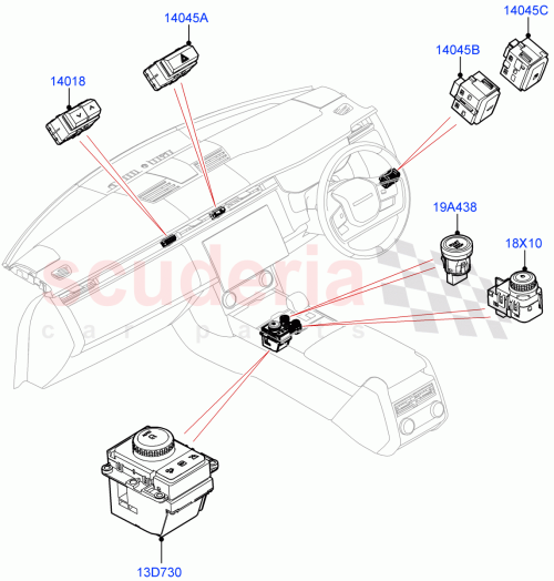 Part Diagram for Land Rover LR154986