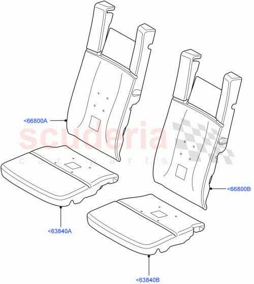 Part Diagram for Land Rover HVA500270