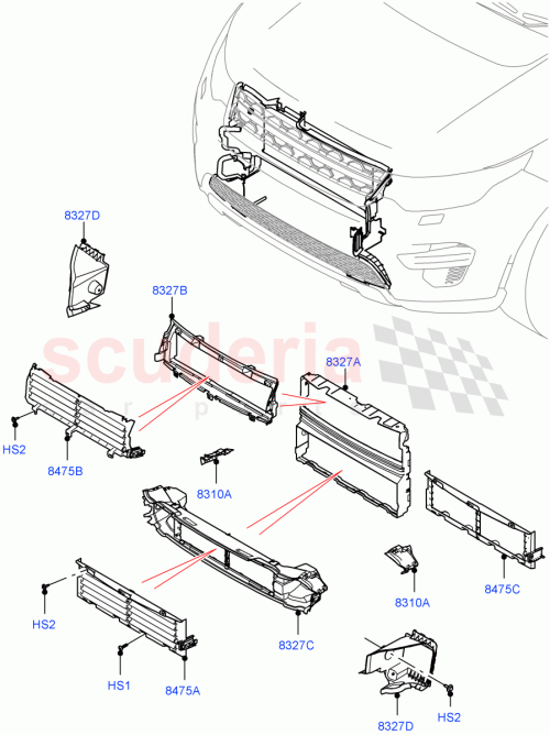 Part Diagram for Land Rover LR139470