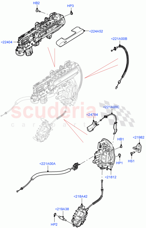 Part Diagram for Land Rover LR153696
