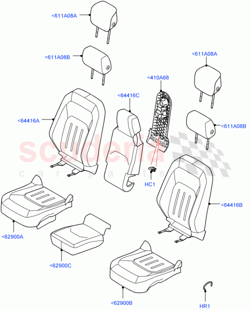 Part Diagram for Land Rover LR169257