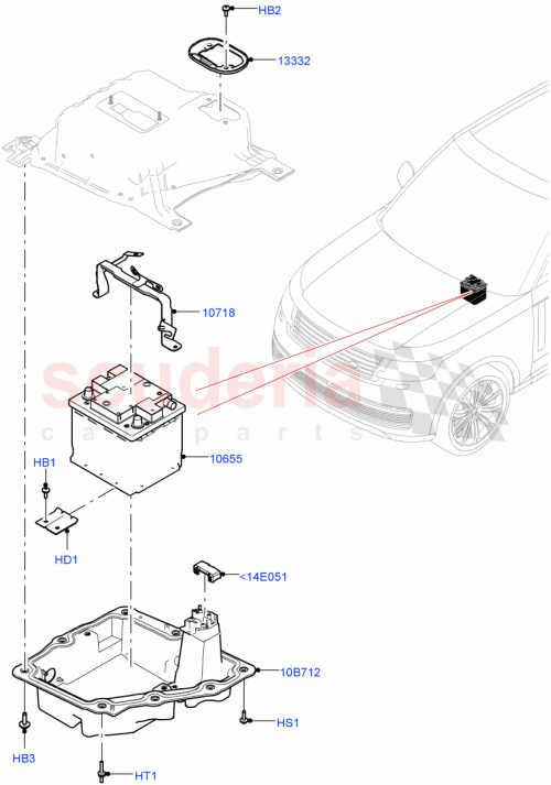 Part Diagram for Land Rover LR153860