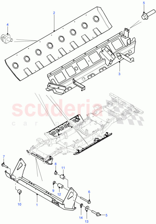 Part Diagram for Land Rover LR069144
