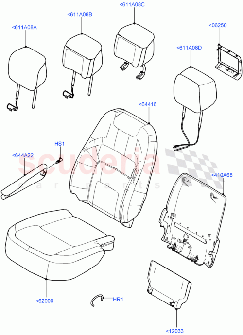 Part Diagram for Land Rover LR119673