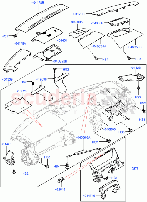 Part Diagram for Land Rover LR088921