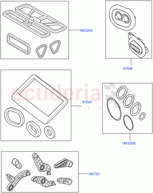 Part Diagram for Land Rover LR143152