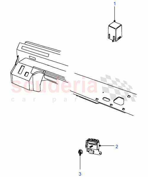 Part Diagram for Land Rover YWC10050L