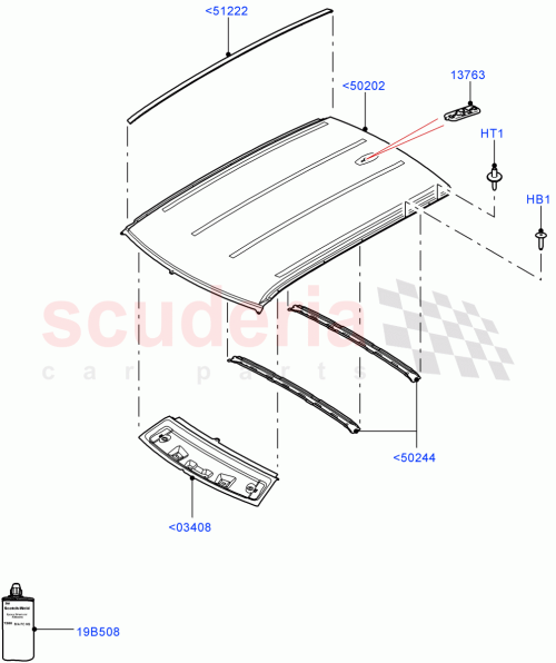 Part Diagram for Land Rover LR080014