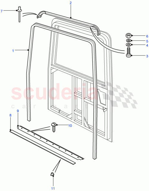 Part Diagram for Land Rover MTC4290