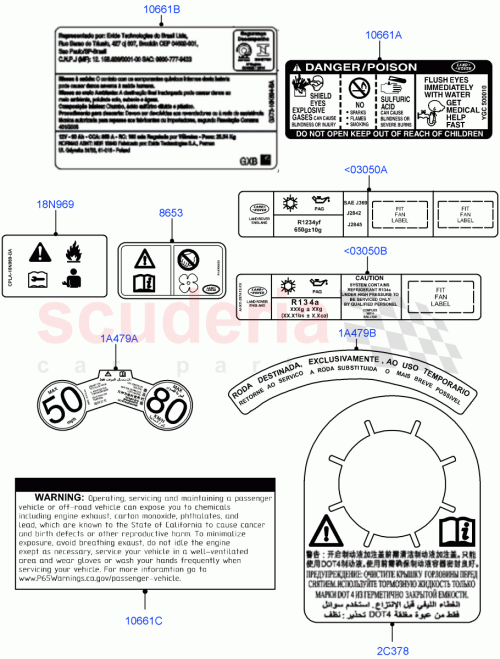 Part Diagram for Land Rover LR044818