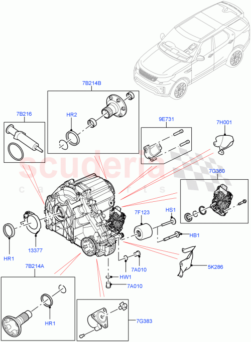 Part Diagram for Land Rover LR086473