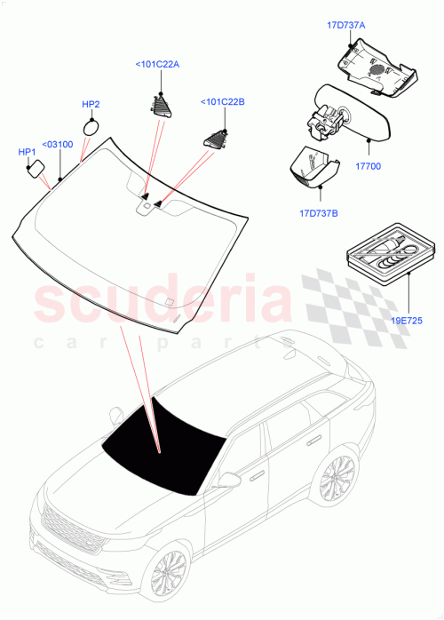 Part Diagram for Land Rover LR093184