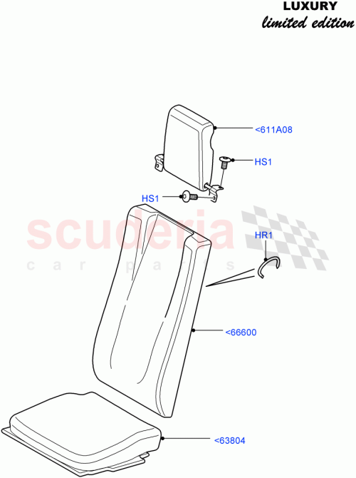 Part Diagram for Land Rover LR035724
